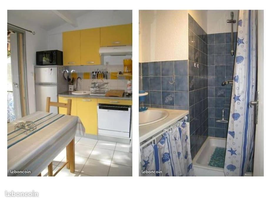 Cap D'Agde Studio Cabine 6 Pers. + Terrasse + Parking Prive + Clim Buitenkant foto