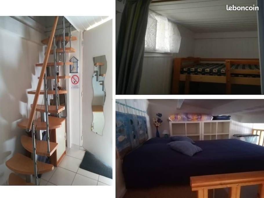 Cap D'Agde Studio Cabine 6 Pers. + Terrasse + Parking Prive + Clim Buitenkant foto